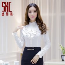 职业正装女式长袖衬衫 优雅干练的职场标配